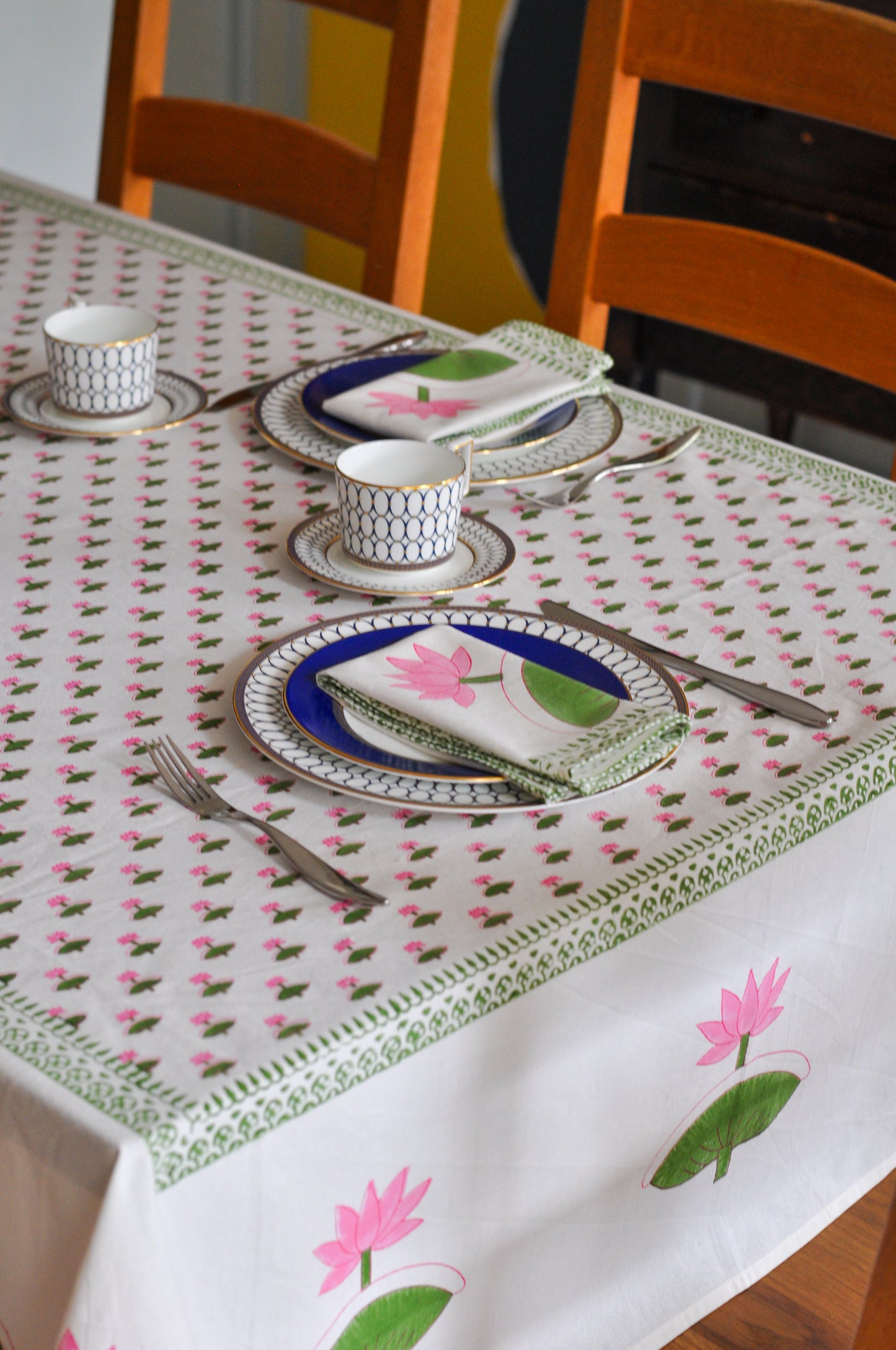 Water Lily Tablecloth