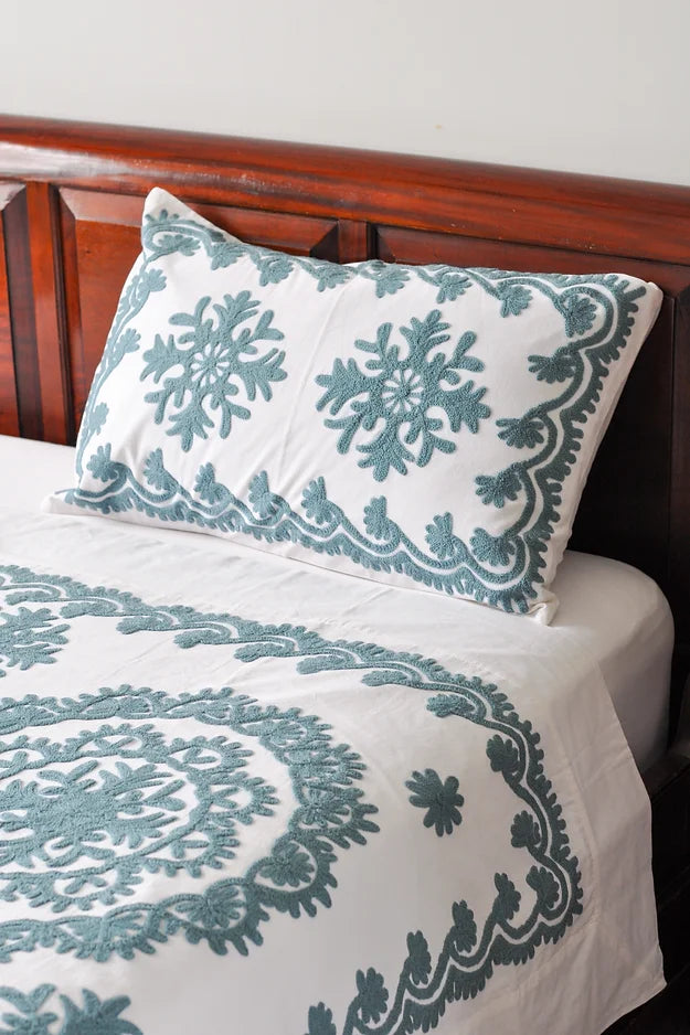 Embroidered Bedding Set
