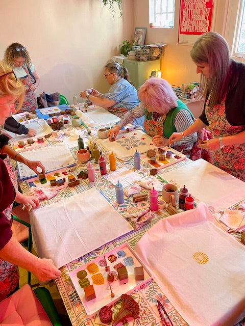 Introduction to Handblock Printing Workshop